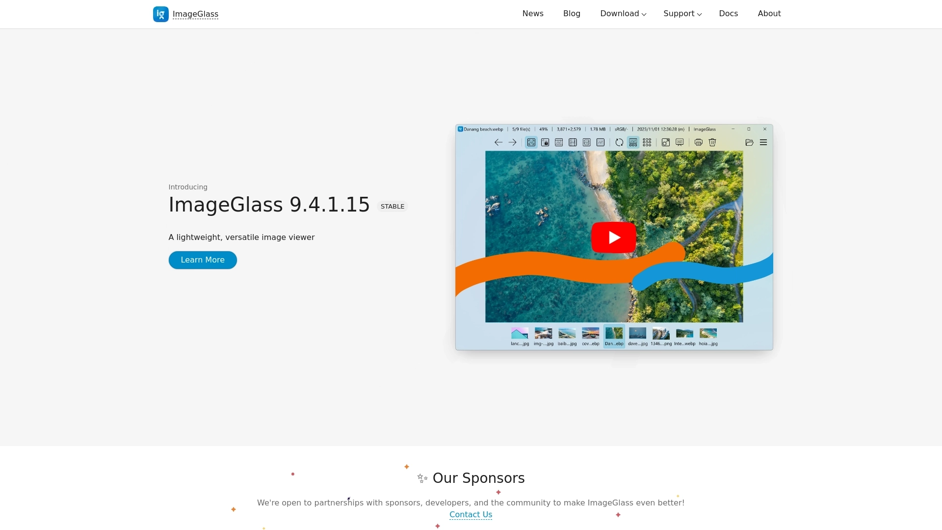 ImageGlass 网站截图