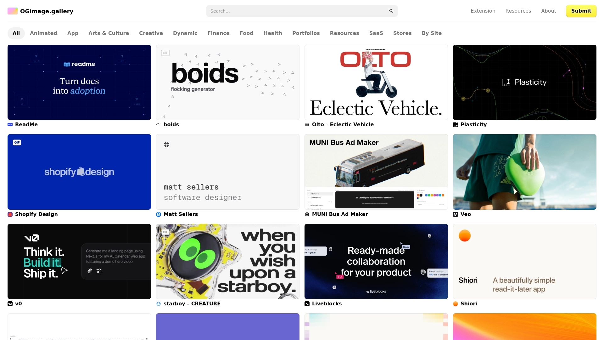 OGimage.gallery website screenshot