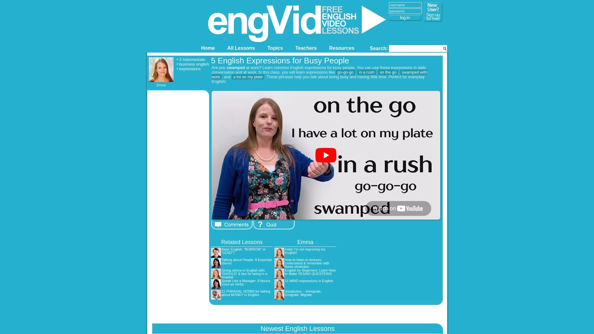 engvid.com 网站截图