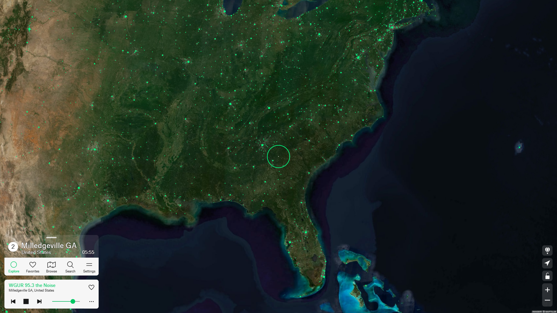 Radio Garden website screenshot