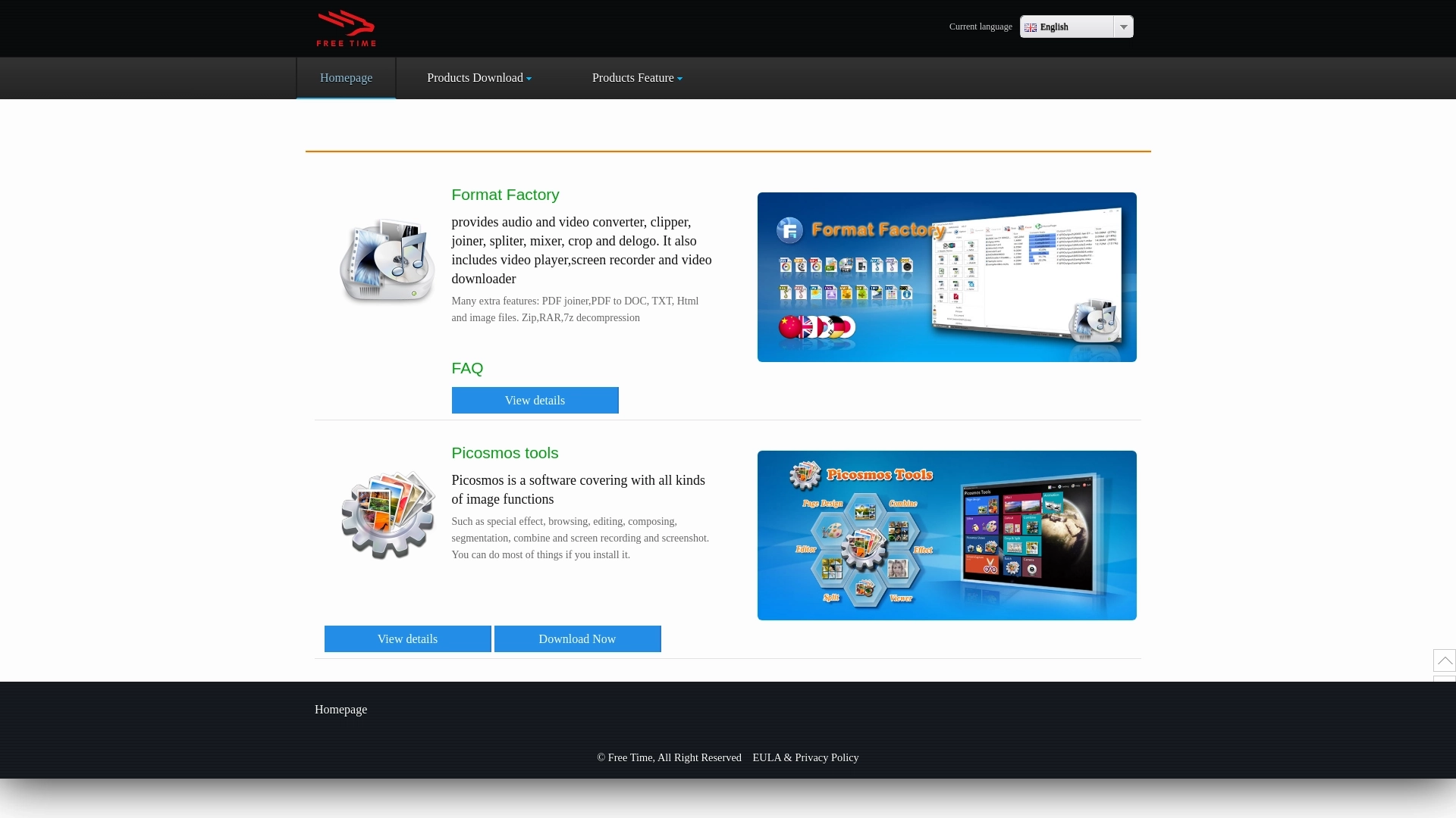 PCFreeTime website screenshot